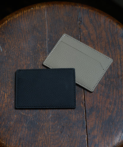 #51b/ Sleeve Pass Case (ink black) / cowhide "PHILIP"