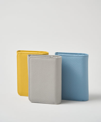 Postman wallet S - blue haze / cowhide EN
