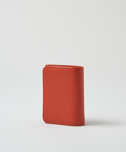 Postman wallet S - scarlet  / cowhide EN