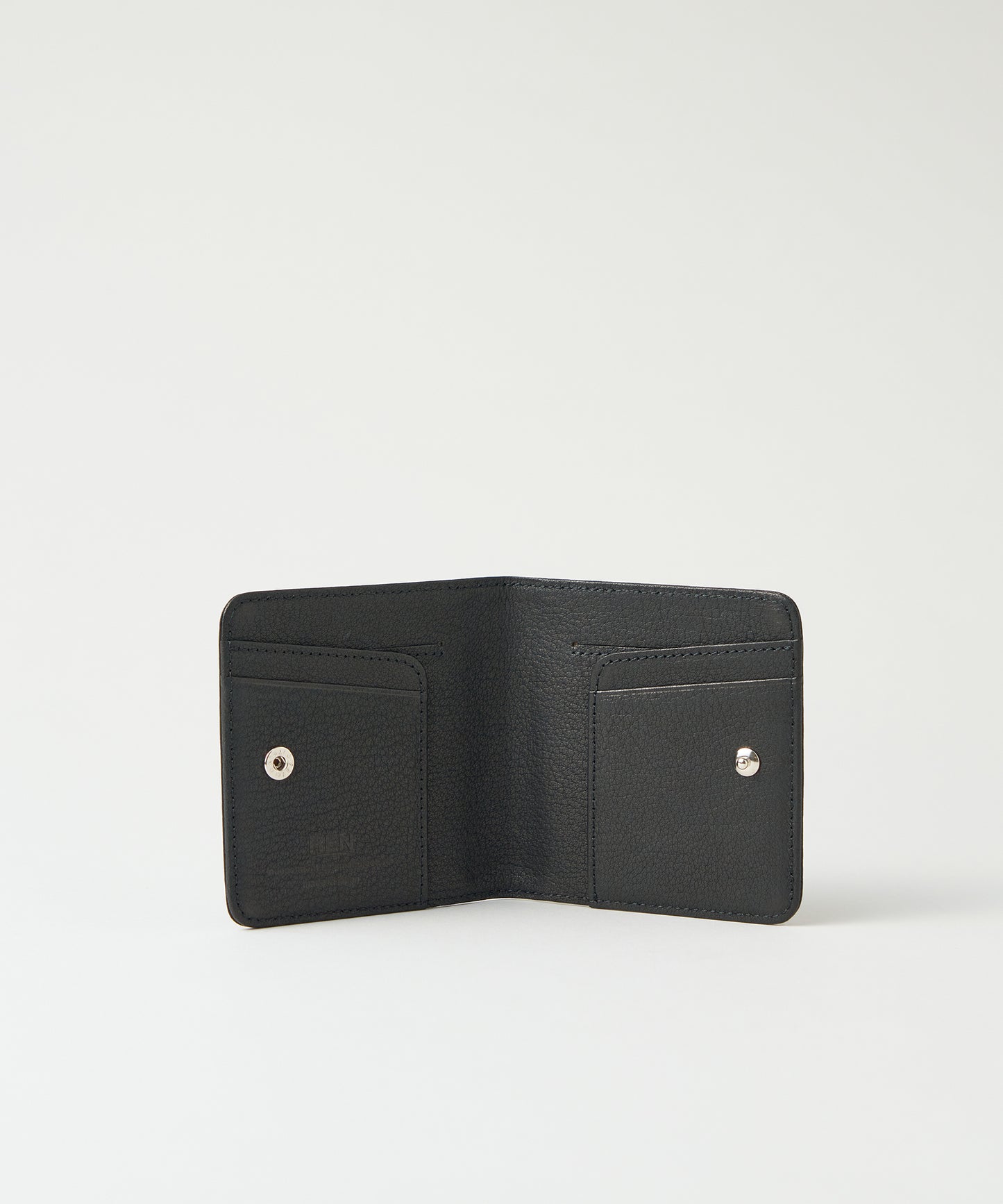 #55 / Clip wallet (black) / cowhide "BABY BUFFALO"