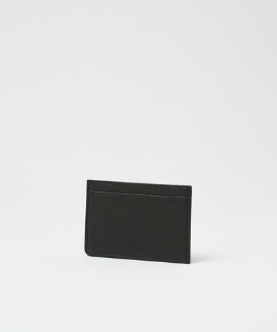 #55/ Flat pass case (black) / cowhide 