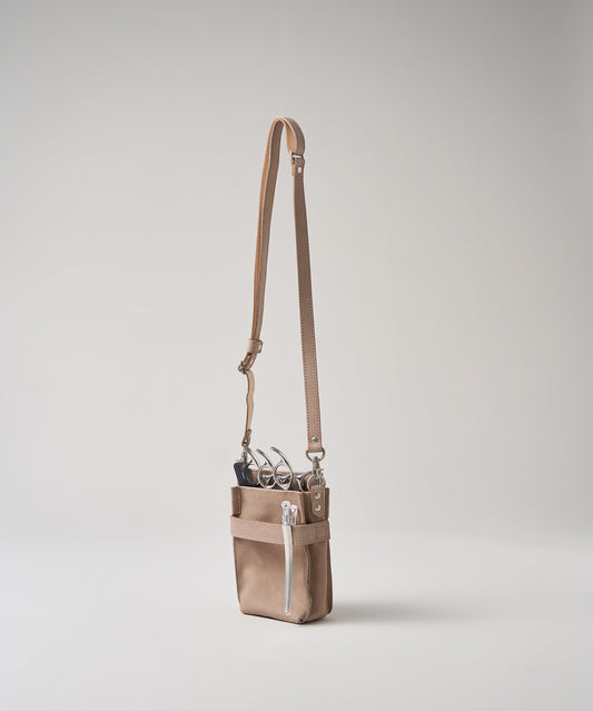 #30/ Scissors Bag・Cigs (pink beige) / pigskin "HALLIE"