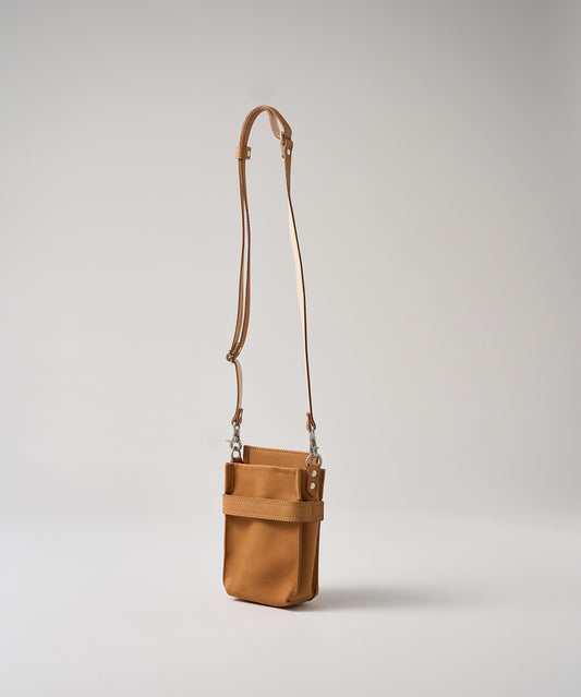 #30/ Scissors Bag・Cigs (camel) / pigskin "HALLIE"