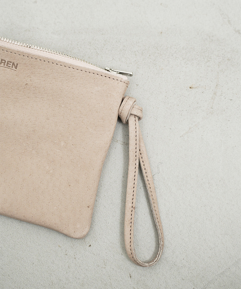 #30 / Classic pouch / pigskin "HALLIE"