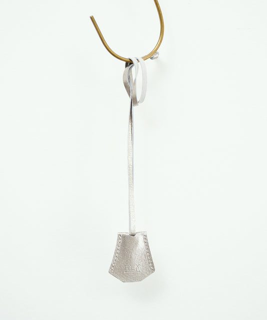 #36/ Tiny Bell Charm / pigskin"LUSTRA"