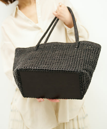 #16/ Book carry (black) / goatskin "GOAT MESH"