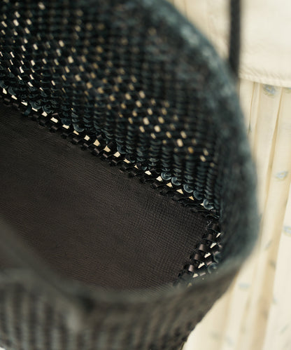 #16/ Book carry (black) / goatskin "GOAT MESH"