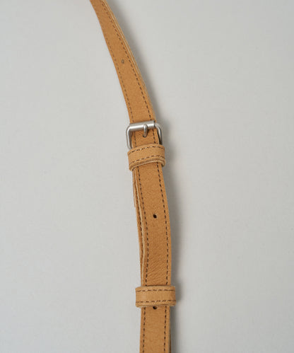 #30/ Lunch bag S_carry light (camel) / pigskin "HALLIE"