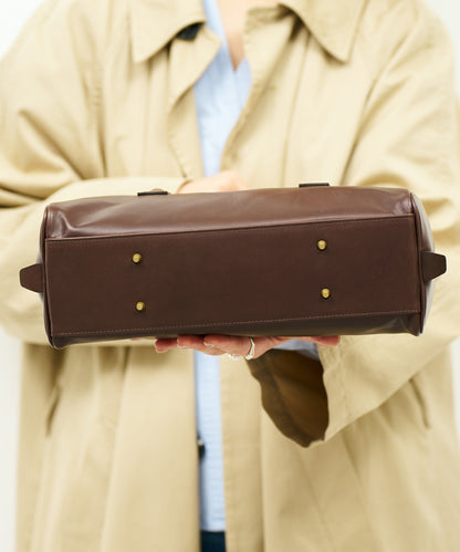 《Limited 5%》Contour Boston S - Bitter brown / cowhide Aperto