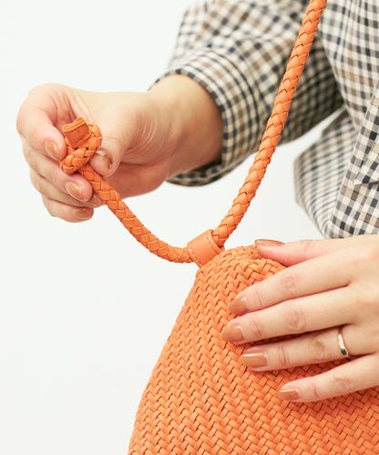 Barrel Shoulder M - orange / sheepskin Sheep mesh