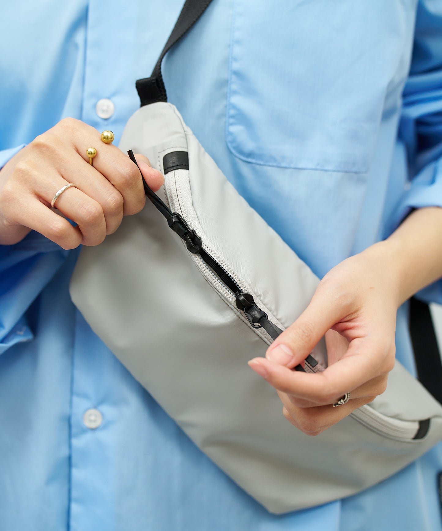 Lithe Sling - Silver gray / Basic Nylon