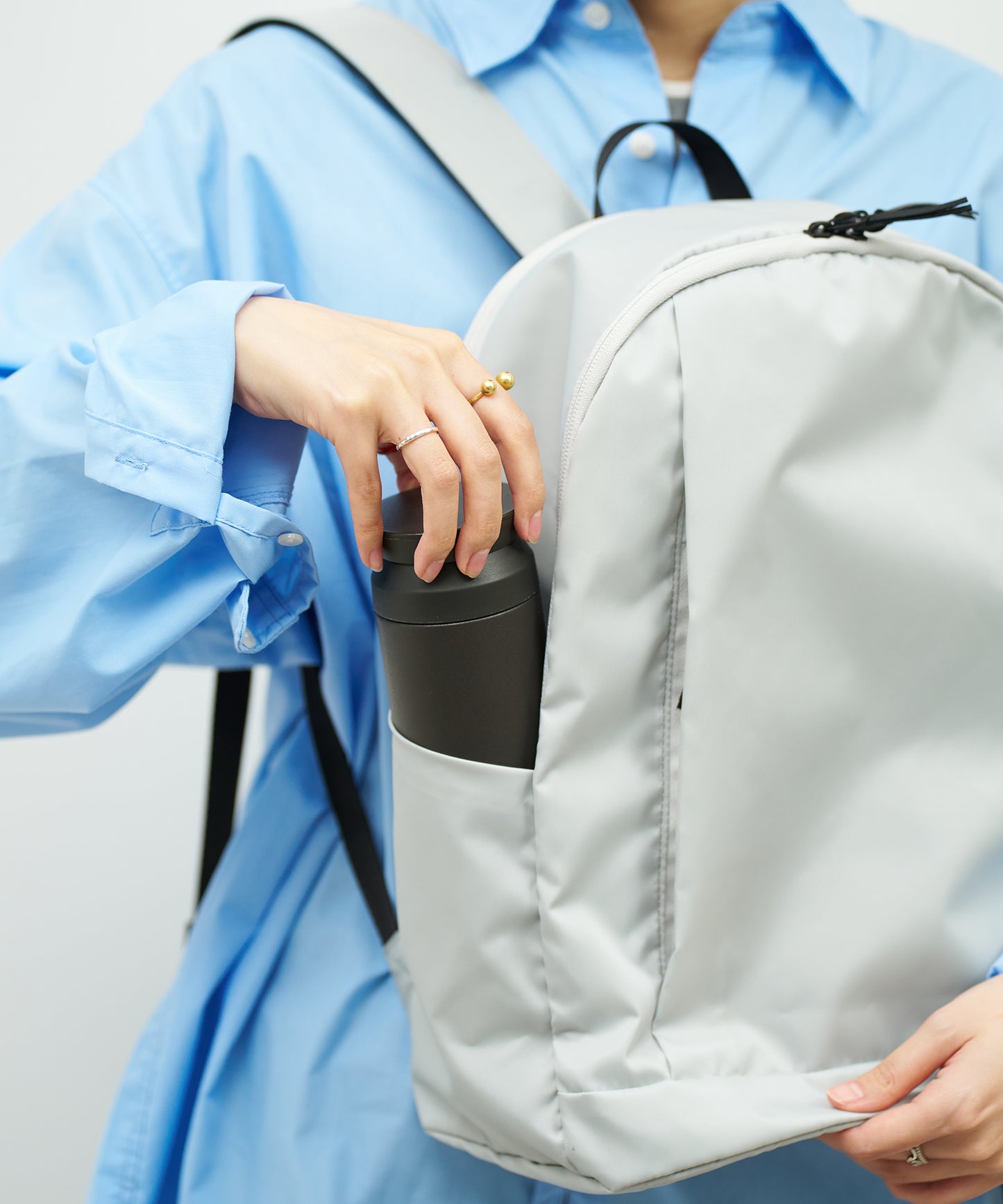 Lithe Pack 16L - Silver gray / Basic Nylon