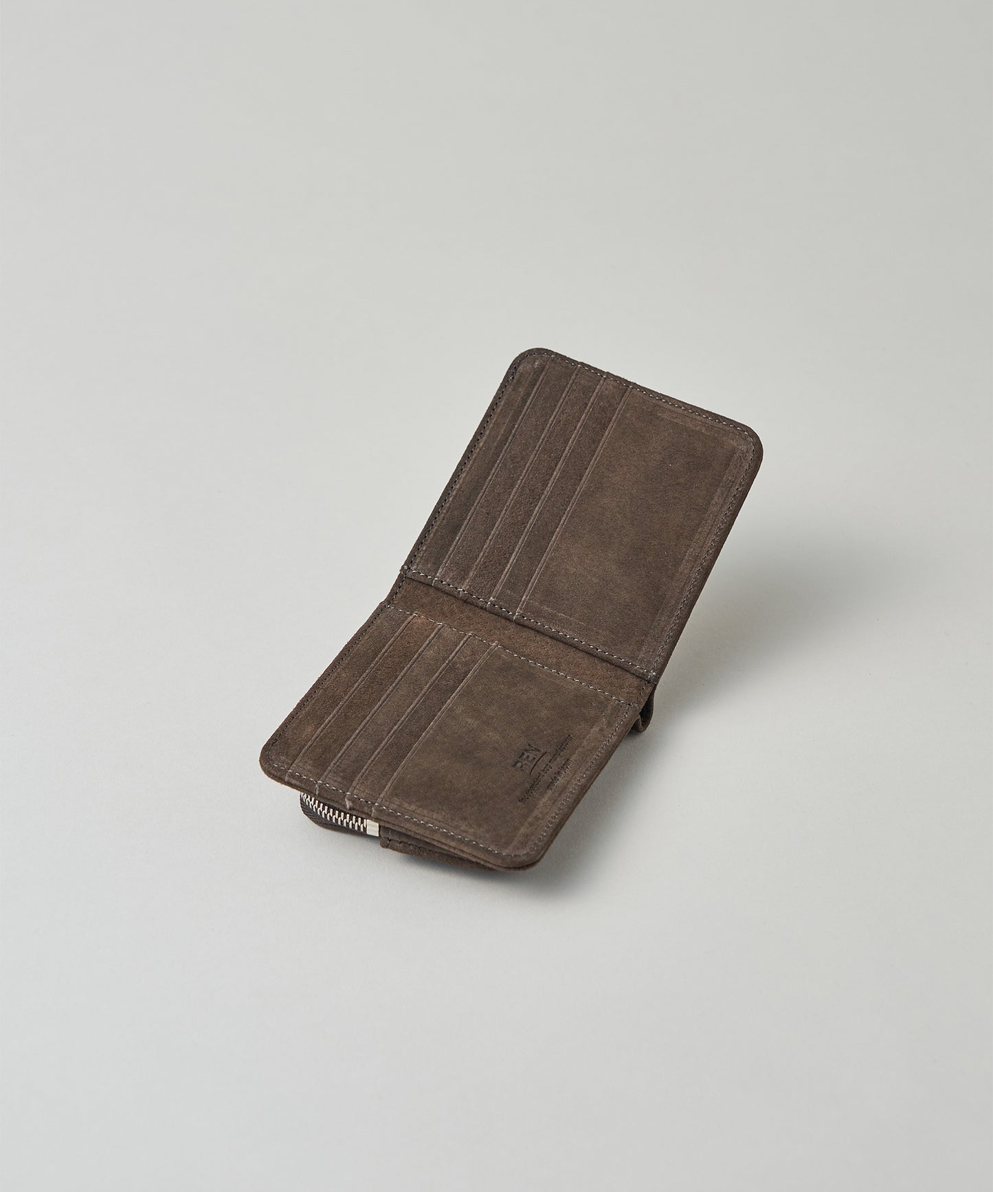 #33 / Patch pocket wallet (roast brown) / pigskin "SMOKE"