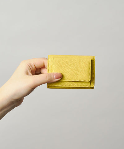Mini wallet - mimosa / cowhide EN