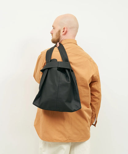 2way Reji-bukuro M（黑色）/山羊皮“BARE”