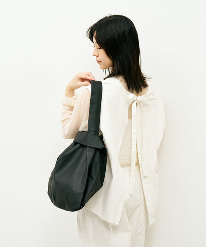 #11/ 2way Reji-bukuro M（黑色）/山羊皮“BARE”