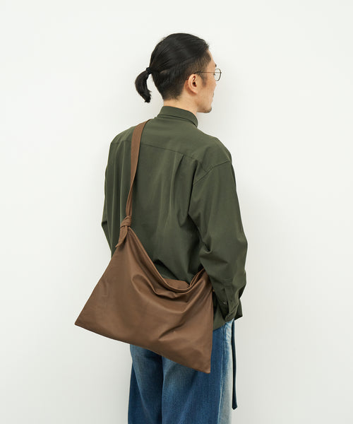 REN / Tokyo】Goat Leather Shoulder Bag | Adjustable Knot