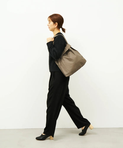 2way Reji-bukuro M (greige) / goatskin "BARE" - REN WEB SHOP