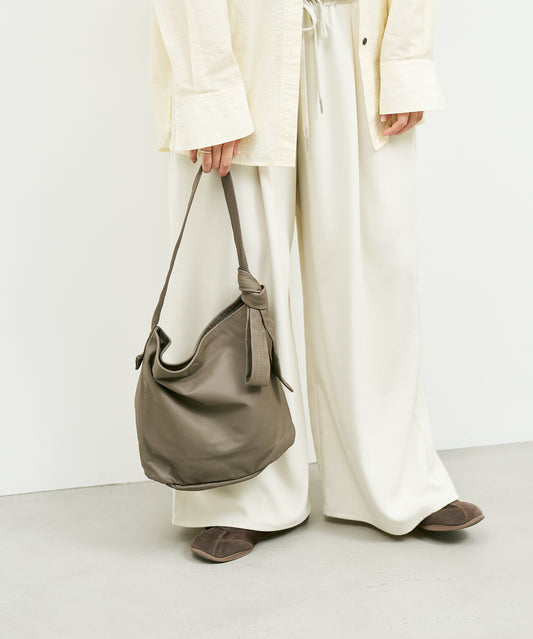 Stroll shoulder - Greige / goatskin Bare