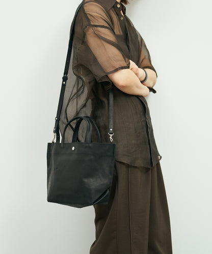 Lunch bag S_carry light - Black / pigskin Hallie