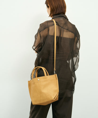 Lunch bag S_carry light - Camel / pigskin Hallie