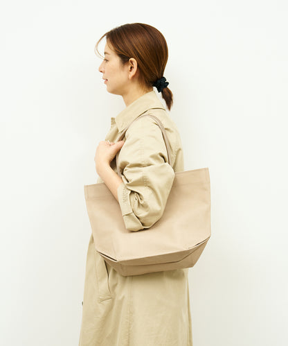 #30/ Lunch bag M (pink beige) / pigskin "HALLIE"