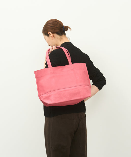 #30 / Wide tote M (magenta) / pigskin "HALLIE"