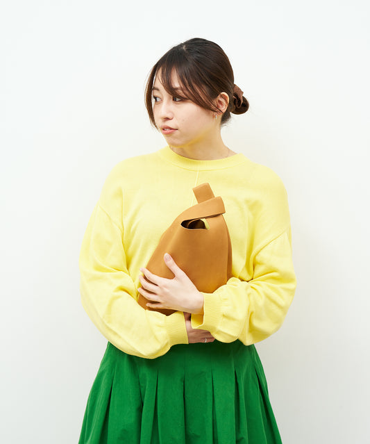 #30/ Mini reji-bukuro (camel) / pigskin "HALLIE"