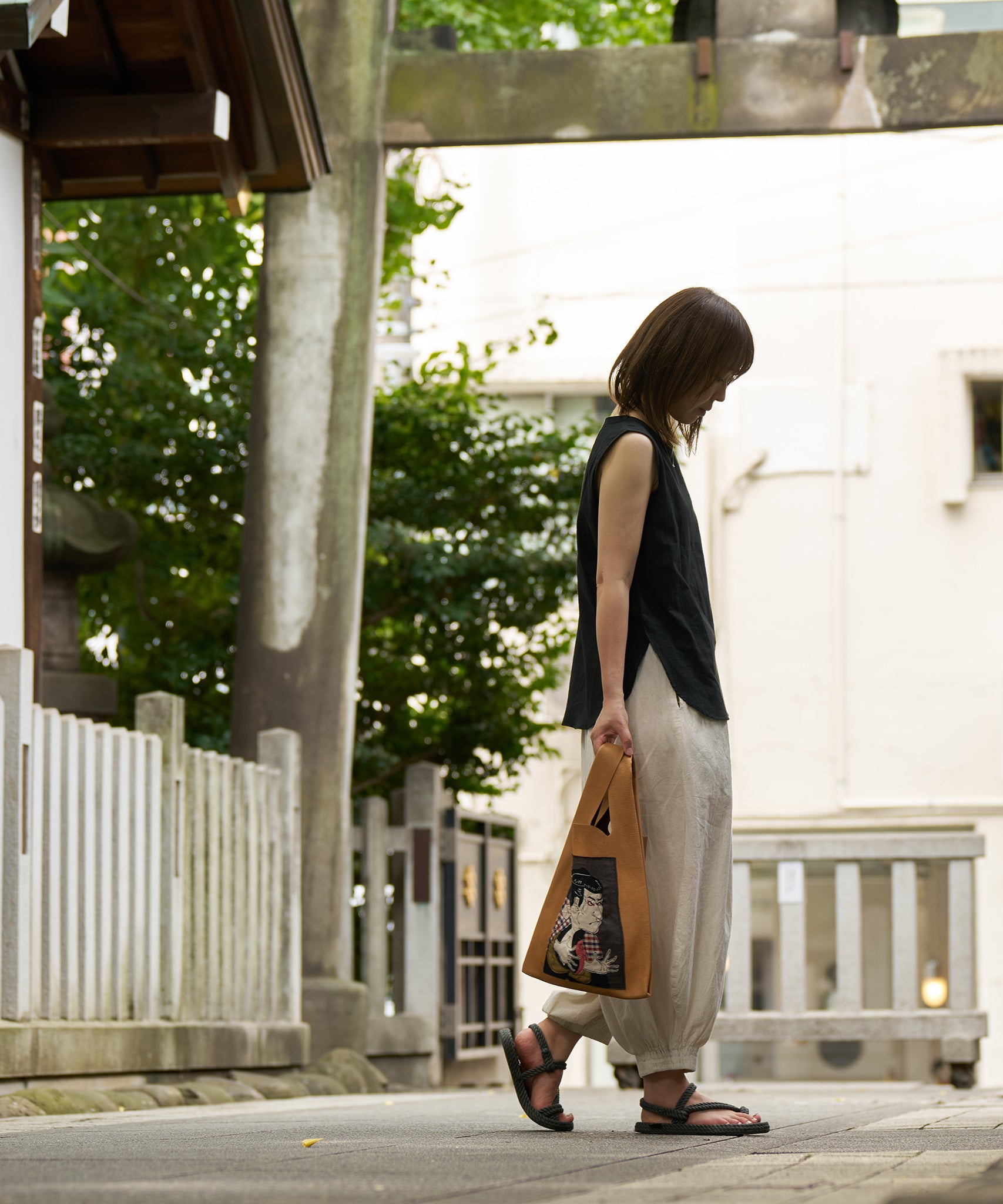 On Model — Image shows Camel #A