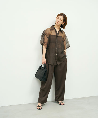 Mini shopper - Black / pigskin Hallie