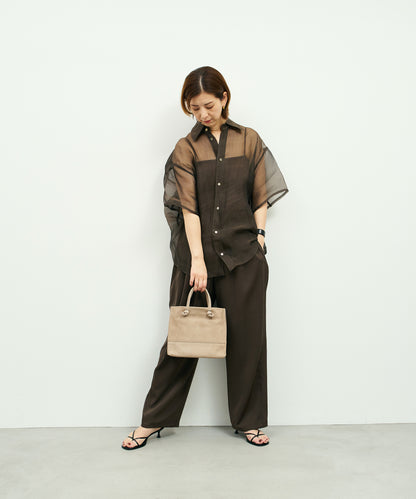 Mini shopper - Pink beige / pigskin Hallie