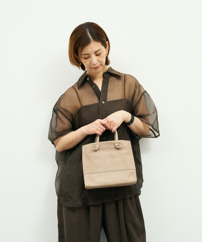 Mini shopper - Pink beige / pigskin Hallie