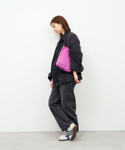 #30/ 迷你托特包（牡丹紫）/ 猪皮“HALLIE”