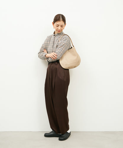 Circle tote - Pink beige / pigskin Hallie