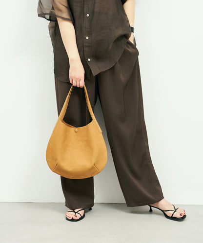 Circle tote bag - Camel / pigskin Hallie