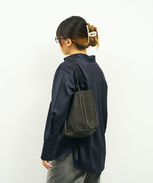 Bucket tote - Black / pigskin Hallie