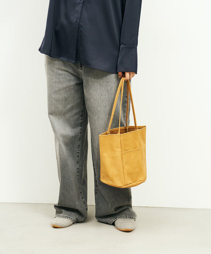 Bucket tote - Camel / pigskin Hallie