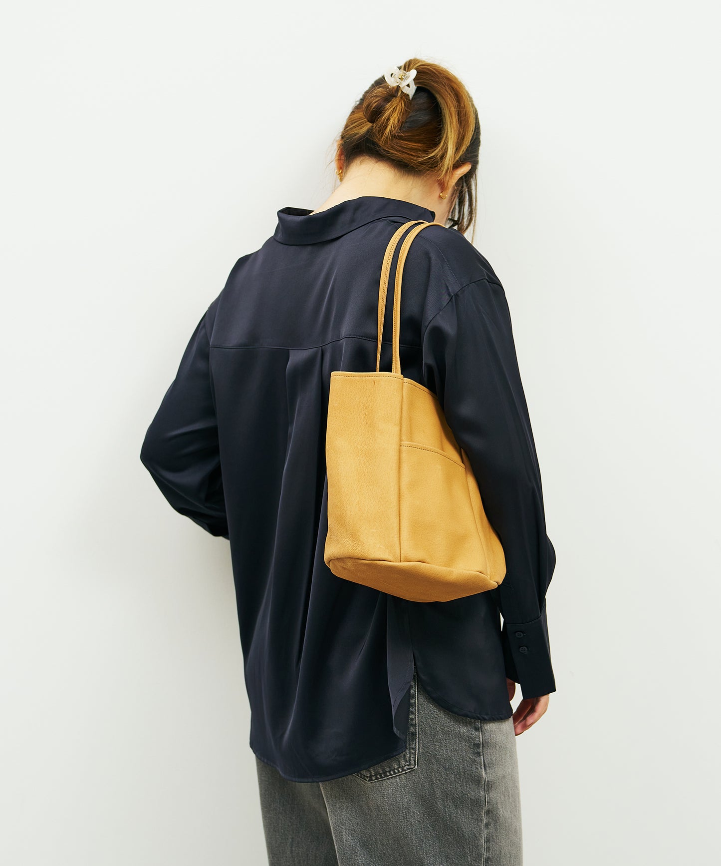 Bucket tote - Camel / pigskin Hallie
