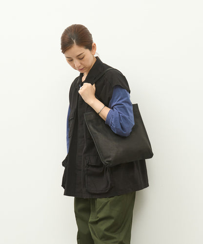 #30 / Document Tote Bag / Pigskin "HALLIE"