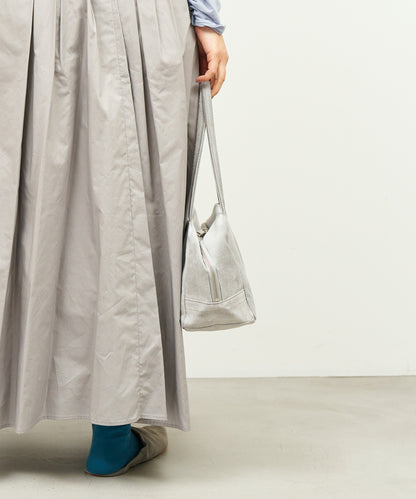 #39/ Square duffle XS (sand gray) / pigskin "Lining Suede"