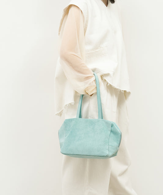 #39/ Square duffle XS (clear mint) / pigskin "Lining Suede"