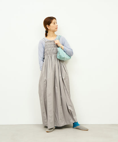 #39/ Square duffle XS (clear mint) / pigskin "Lining Suede"