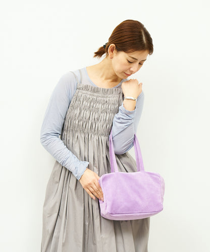#39/ Square duffle XS (lavender) / pigskin "Lining Suede"