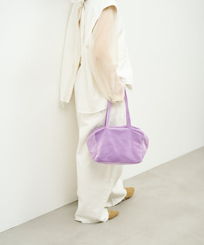 #39/ Square duffle XS (lavender) / pigskin "Lining Suede"