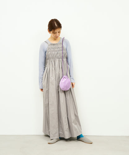 #39/ Balloon shoulder (lavender) / pigskin "Lining Suede"