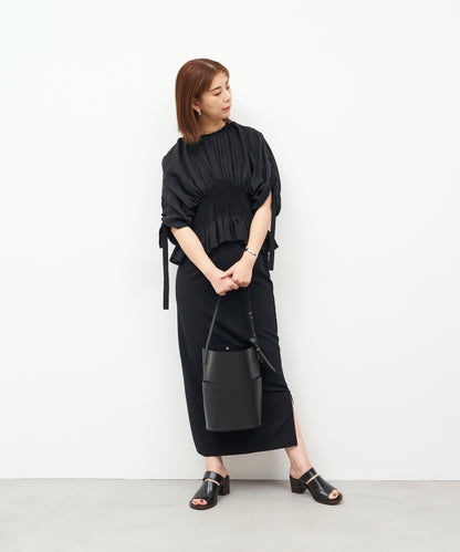 Sleek path - Black / cowhide Aperto