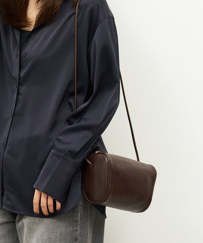 #45/ Float 迷你肩包 (苦棕) / 牛皮 "APERTO" 