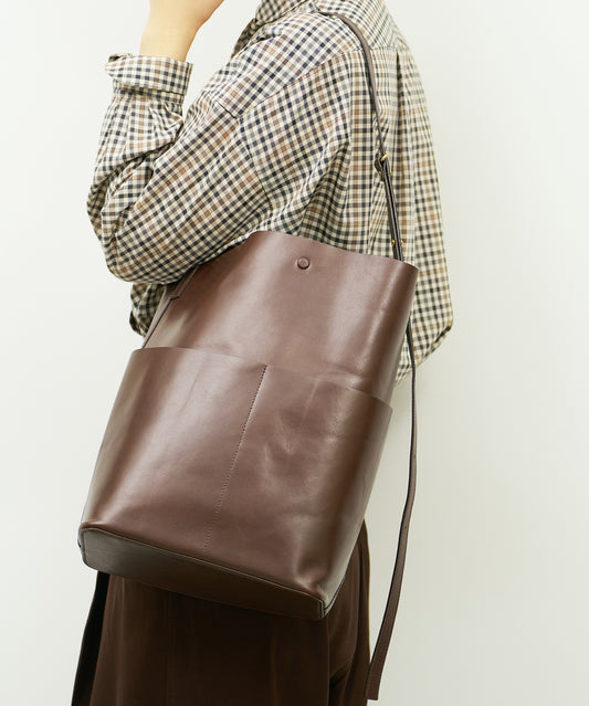 《Limited 5%》Sleek Path Cargo - Bitter brown / cowhide Aperto