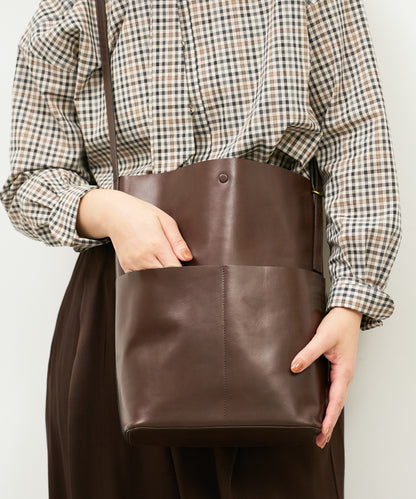 《Limited 5%》Sleek Path Cargo - Bitter brown / cowhide Aperto