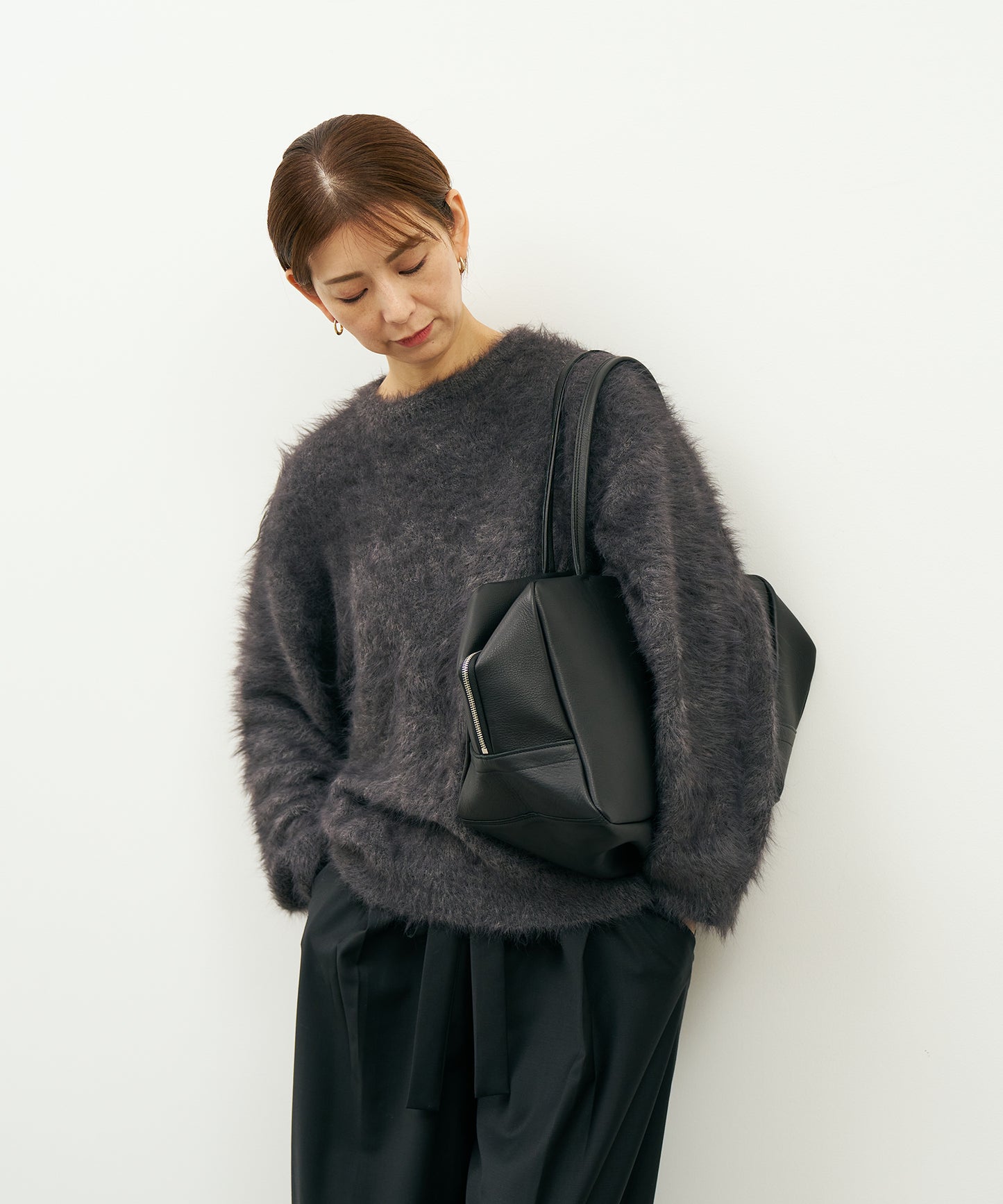 EOS / #52 / 方形行李袋 XS / 牛皮“VALENCIA”